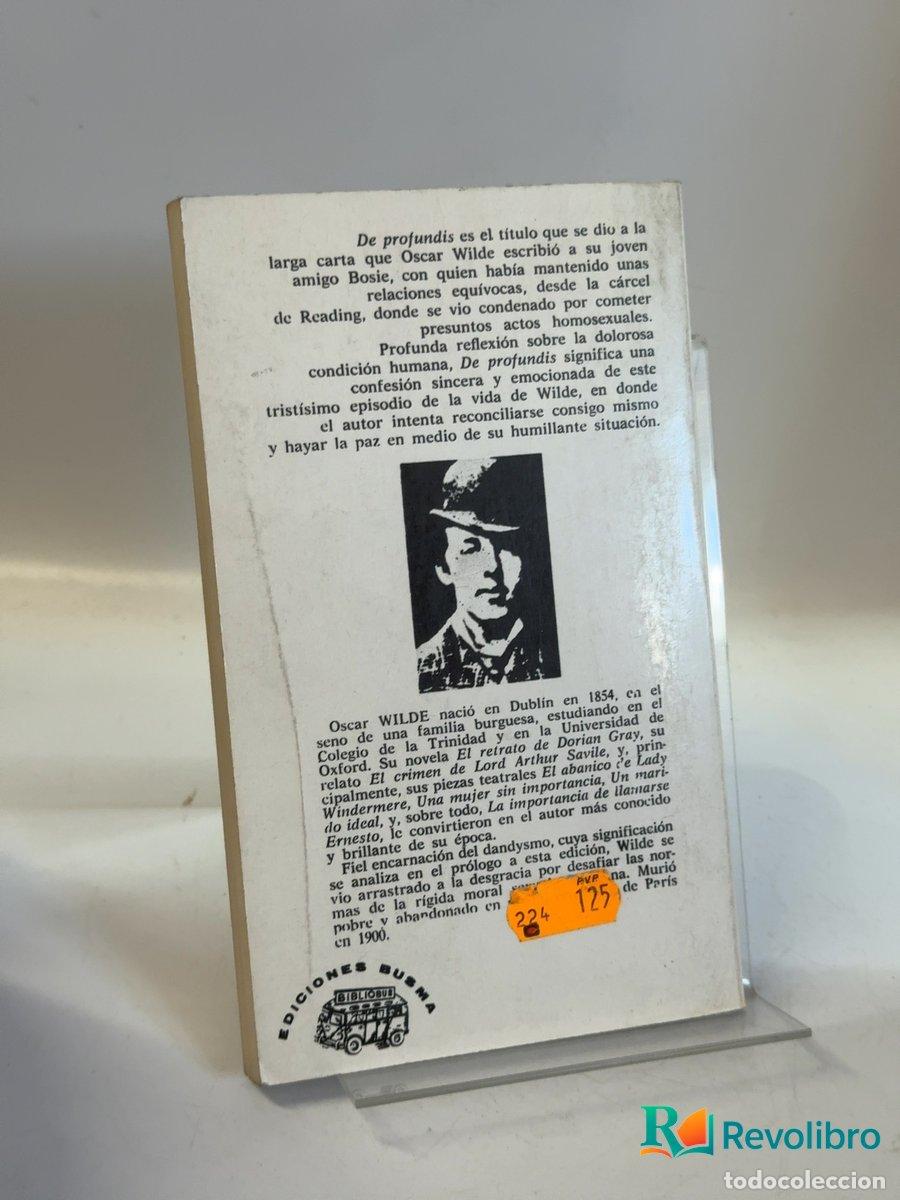 Libros antiguos: De profundis - Oscar Wilde - Foto 2