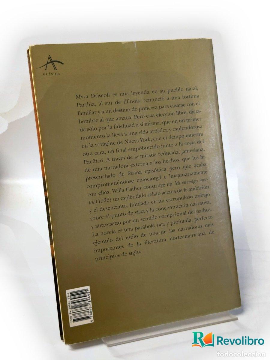 Libros antiguos: Mi enemigo mortal - Willa Cather - Foto 2