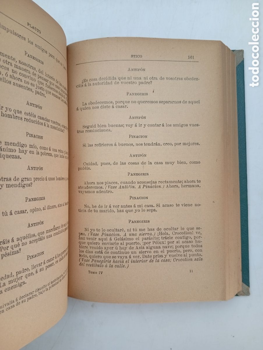 Libros antiguos: Comedias Plauto principios del XX - Foto 7