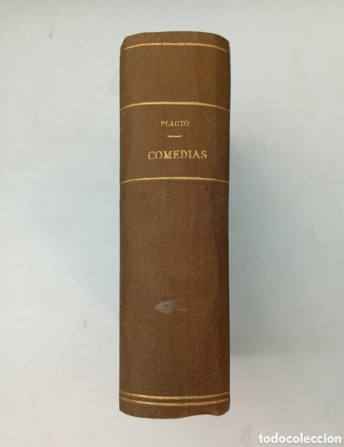 Libros antiguos: Comedias Plauto principios del XX