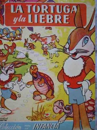 Libros antiguos: LA TORTUGA Y LA LIEBRE - Foto 1