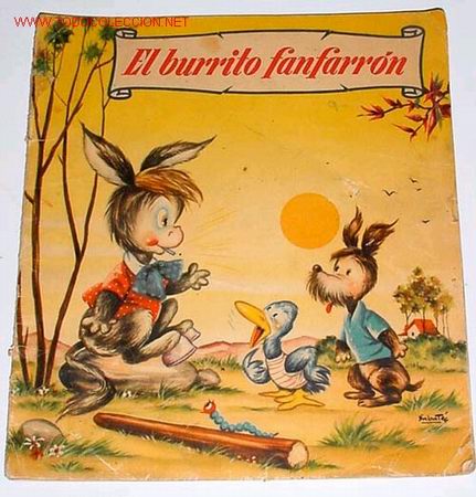 Libros antiguos: CUENTO . EL BURRITO FANFARRON - ED. BRUGUERA 1960 - Foto 1