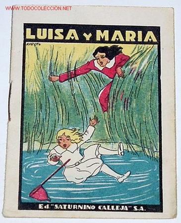 Libros antiguos: ANTIGUO CUENTO DE CALLEJA - LUISA Y MARIA - Foto 1