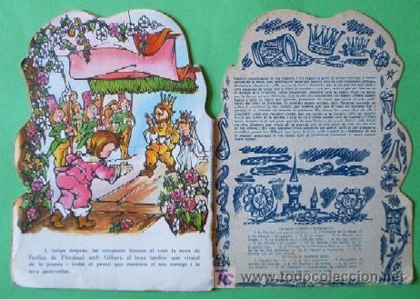 Libros antiguos: CUENTO TROQUELADO - ELS TRES TAMBORS - Foto 4