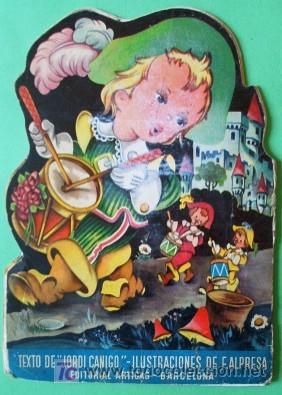 Libros antiguos: CUENTO TROQUELADO - ELS TRES TAMBORS - Foto 5