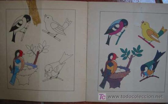 Libros antiguos: CUADERNO PARA COLOREAR - Foto 2