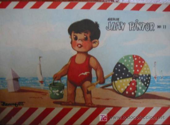Livros antigos: SERIE JUAN PINTOR, N&ordm;11 (PARA COLOREAR). Ilustraciones BEAUMONT