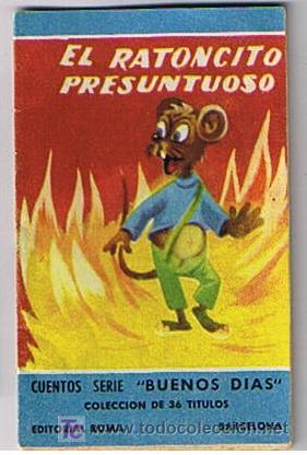 Libros antiguos: cuento miniatura el ratoncito presuntuoso - Foto 1