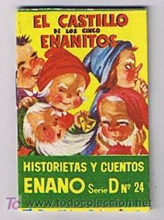 Libros antiguos: cuento miniatura el castillo de los 5 enanitos - Foto 1