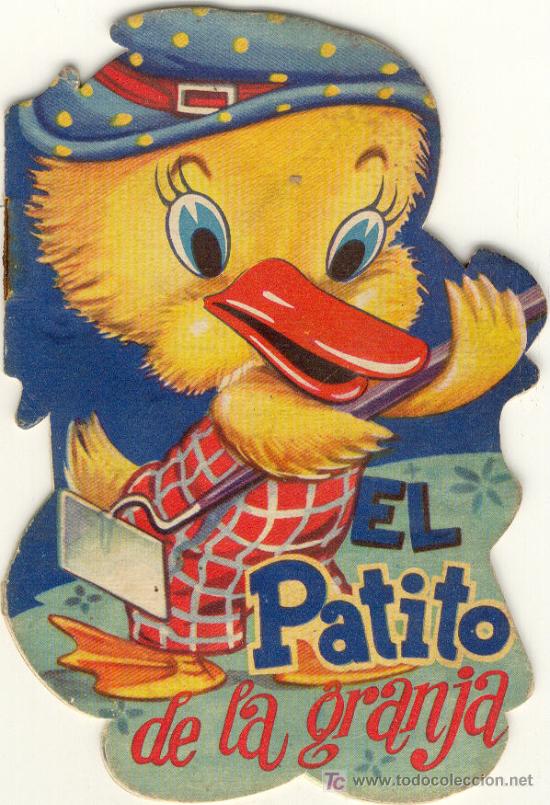 Libros antiguos: (CU-2)CUENTO EL PATITO DE LA GRANJA - Foto 1