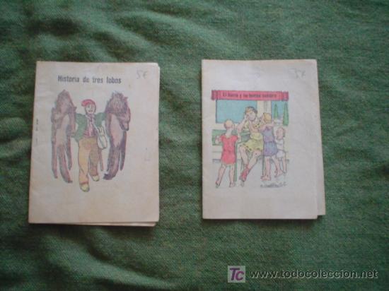 Libros antiguos: LOTE DOS MINICUENTOS ANTIGUOS - Foto 1