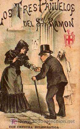 Livros antigos: 6 LOS TRES PA&Ntilde;UELOS DEL SR. RAMON, PONS Y CIA, BARCELONA