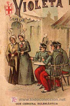 Livros antigos: 16 VIOLETA, PONS Y CIA, BARCELONA