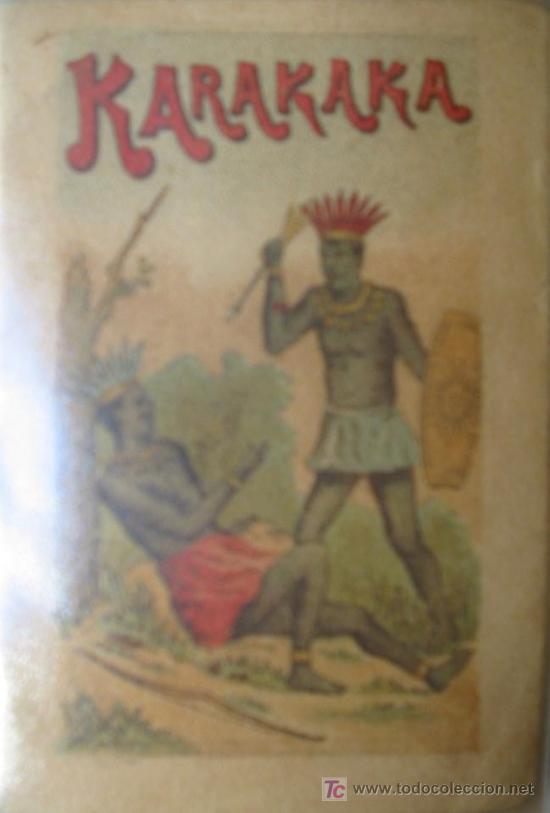 Livros antigos: KARAKAKA. Biblioteca Cuentos Morales n&ordm;9. Autor Juli&aacute;n Mor&oacute;n y Ant&oacute;n. 1902. 5x8cm