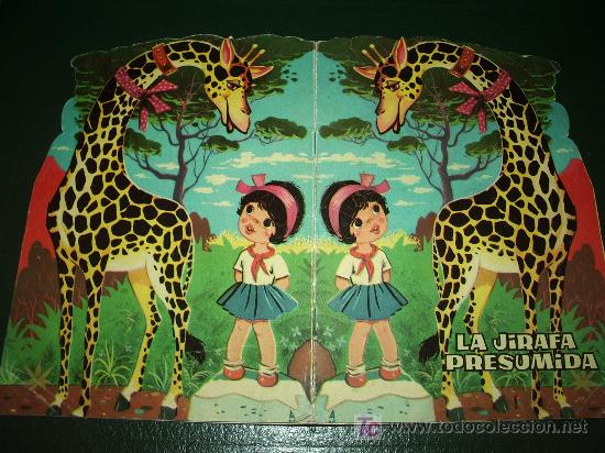 Libros antiguos: Cuento Troquelado: LA JIRAFA PRESUMIDA. - Foto 2