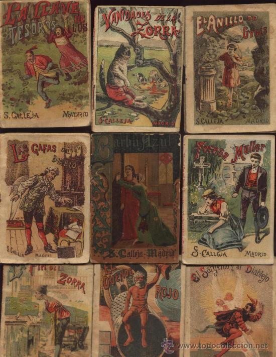 Libros antiguos: LOTE CON NUEVE CUENTOS DE CALLEJA - Foto 1