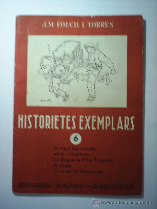Libros antiguos: HISTORIETES EXEMPLARS N.6 - Foto 1