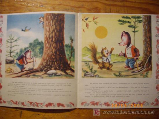 Libros antiguos: LA ARDILLA Y EL TOPO - Foto 2