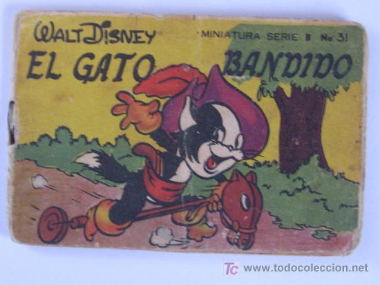 Livros antigos: WALTDISNEY - EL GATO BANDIDO
