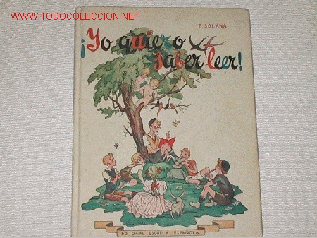 Libros antiguos: Yo Quiero Saber Leer - Foto 1