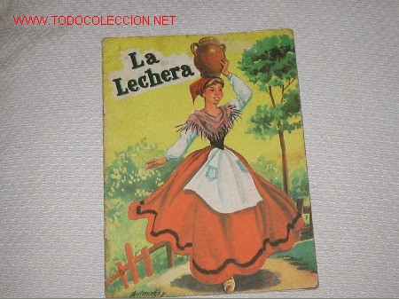 Libros antiguos: Cuento La Lechera, por Gutmaga - Foto 1