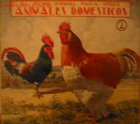 Libros antiguos: ANIMALES DOMESTICOS, 2 - Foto 1