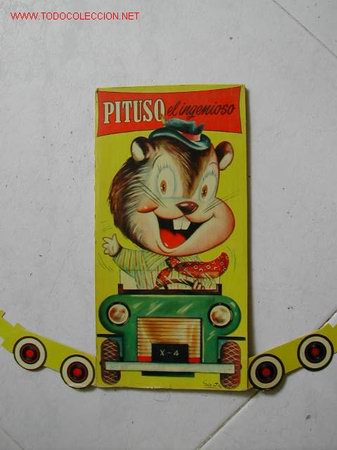 Libros antiguos: PITUSO EL INGENIOSO. CUENTO - JUGUETE. - Foto 1