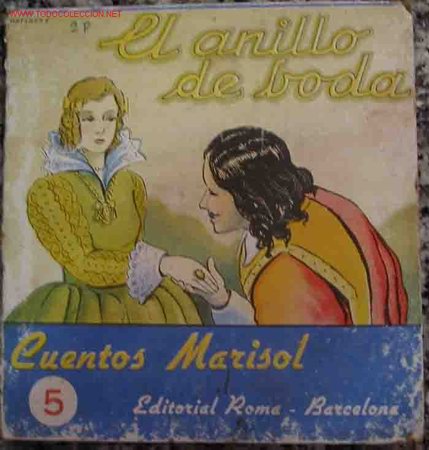 Antiquarische B&uuml;cher: EL ANILLO DE BODA. LA MESITA DE LOL&Iacute;N Luis Mallafr&eacute;, Roma, Barcelona, 16,5 x 16