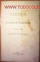 Livros antigos: CUENTOS DE LA CONDESA DE PARDO BAZAN.1952