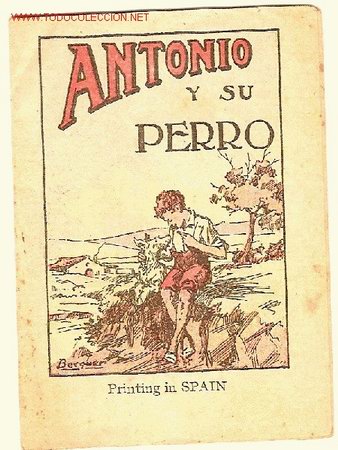 Libros antiguos: Antonio y su perro / ilust. Becquer   10 x 7 cm. 15 p. - Foto 1