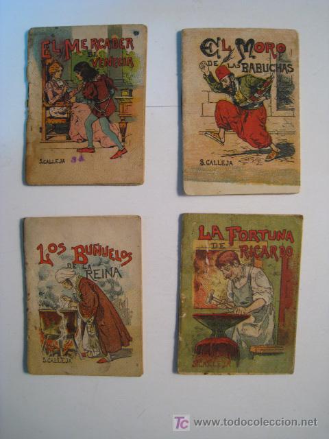 Libros antiguos: LOTE 4 CUENTOS SATURNINO CALLEJA