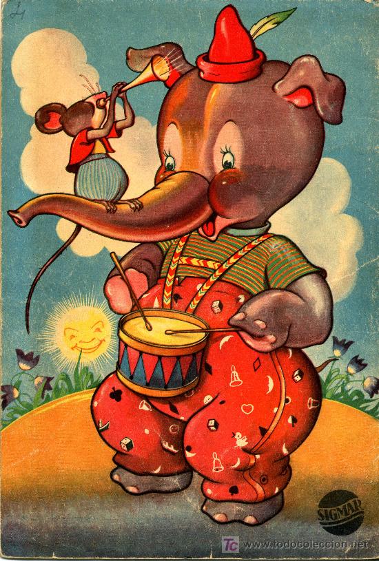 Libros antiguos: ANTIGUO CUENTO - ALEGRES ANIMALES - SIGMAR - 1946 - Foto 2
