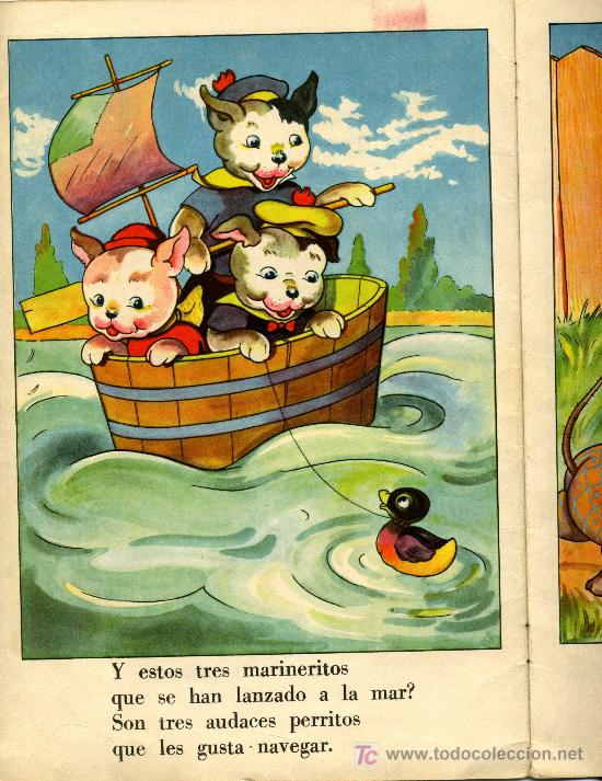 Libros antiguos: ANTIGUO CUENTO - ALEGRES ANIMALES - SIGMAR - 1946 - Foto 3