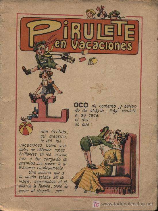 Libros antiguos: Pirulete en vacaciones - Foto 1