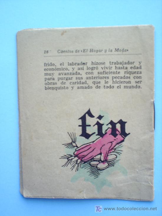 Libros antiguos: CUENTOS DE EL HOGAR Y LA MODA  - NARGUDO Y SIN NARICES - Foto 2
