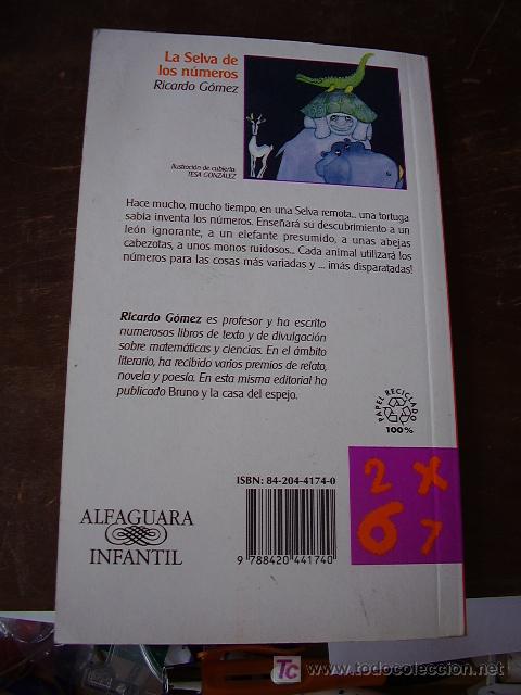 Libros antiguos: La Selva de los n&uacute;meros, Ricardo G&oacute;mez - Foto 6