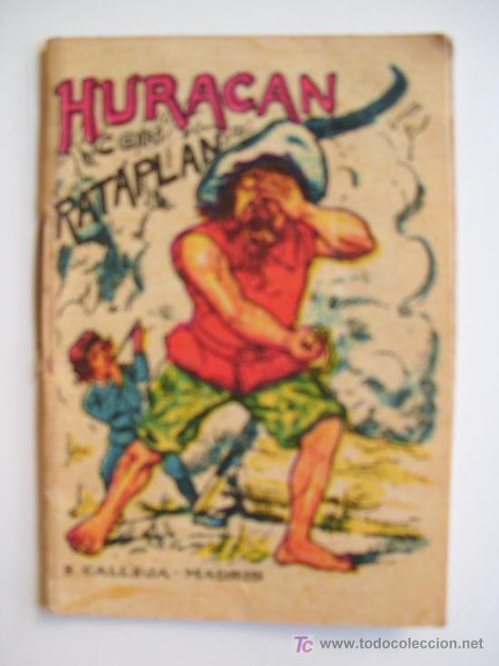 Antiquarische B&uuml;cher: HURAC&Aacute;N CON RATAPL&Aacute;N. Cuentos de Calleja - Serie XIII T 248. Aprox 1920. Original &eacute;poca
