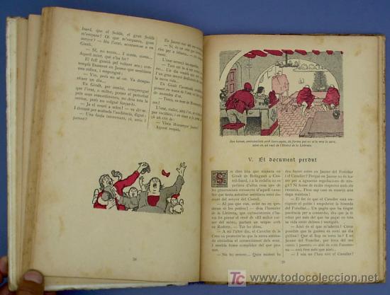 Libros antiguos: EL CAVALER DE LA CREU. CLOVIS EIMER&Iacute;C. IL. JUNCEDA. EDITORIAL MENTORA. BARCELONA, S/F. - Foto 3