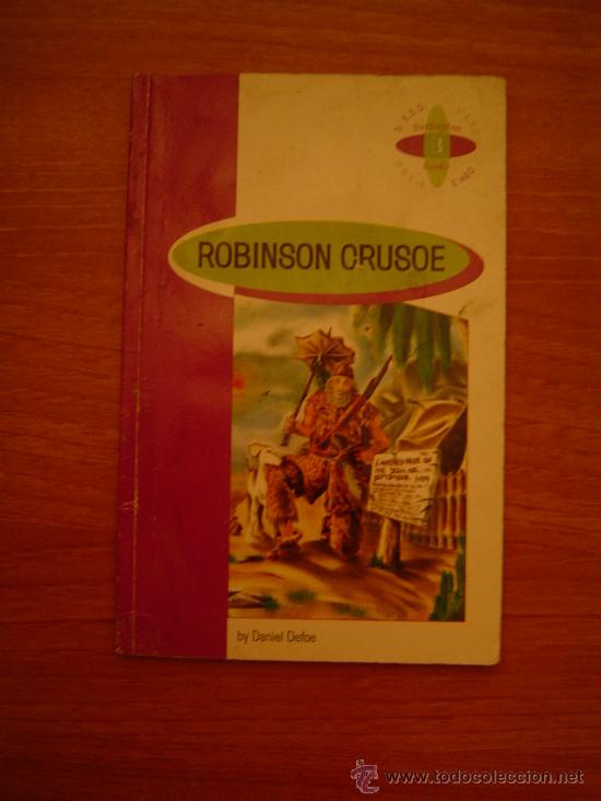 Libros antiguos: ROBINSON CRUSOE --BY DANIEL DEFOE - Foto 1