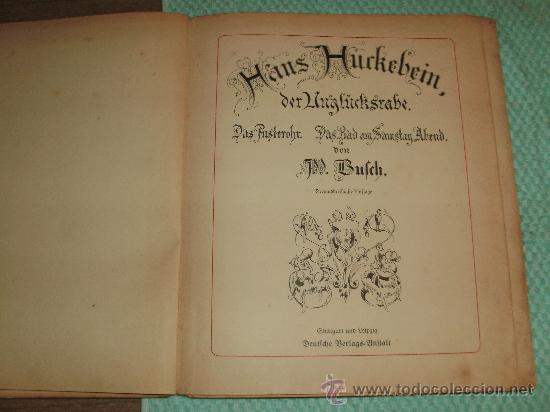 Libros antiguos: HANS HUCKEBEIN - Foto 2