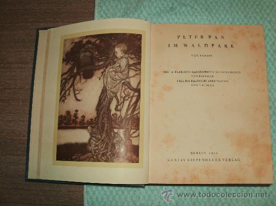 Libros antiguos: PETER PAN - VON BARRIE - - Foto 1