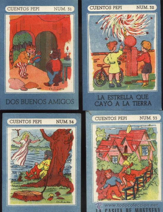 Libros antiguos: LOTE DE CUENTOS PEPI - Foto 1