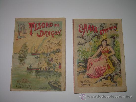 Libros antiguos: DOS ANTIGUOS CUENTOS ......CALLEJA - Foto 1