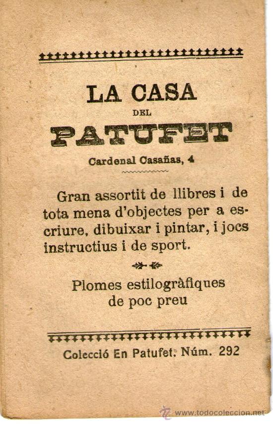 Libros antiguos: colecci&oacute; en patufet num 292 el llatzer&oacute;s - Foto 2