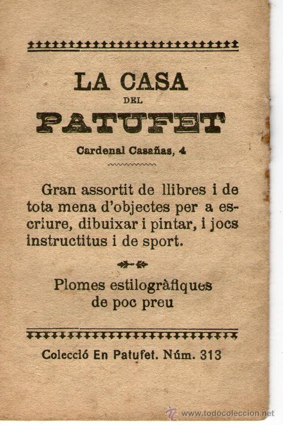 Libros antiguos: colecci&oacute; en patufet num 313 el menut - Foto 2