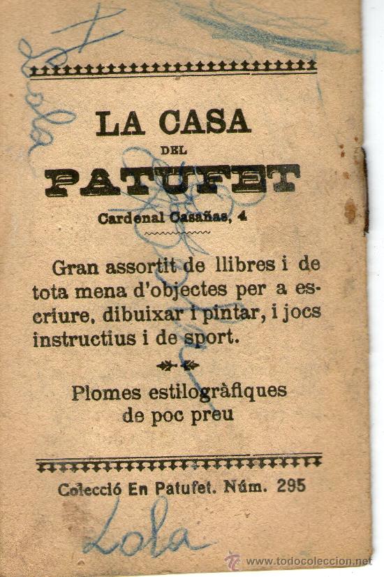 Libros antiguos: coleccio en patufet num. 295 lafillat - Foto 2