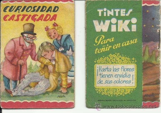 Libros antiguos: CUENTO ANTIGUO TIPO CALLEJA DE PROPAGANDA TINTES WIKI - Foto 1