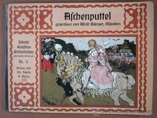 Libros antiguos: Afchenputtel (La Cenicienta). Scholz K&uuml;nftler Bilderb&uuml;cher - Foto 1
