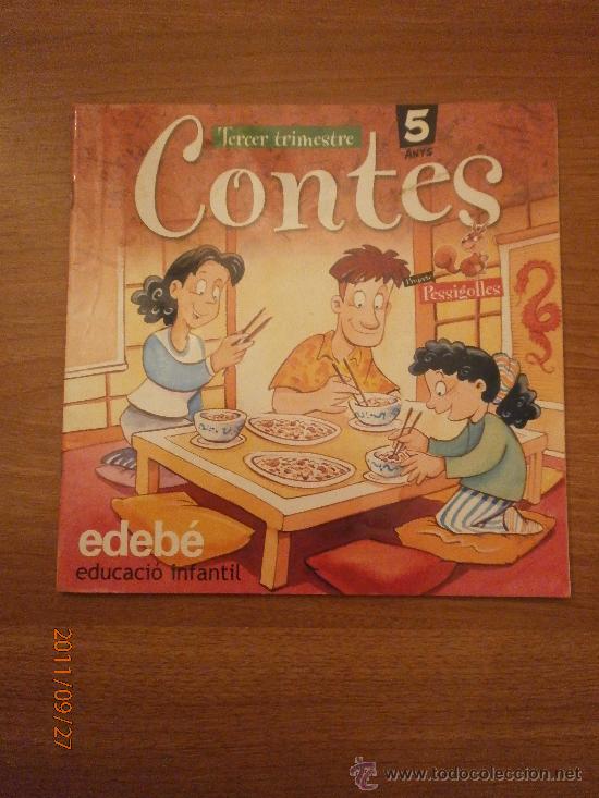 Libros antiguos: CONTES -TERCER TRIMESTRE --EDEBE - EDUCACIO INFANTIL - Foto 1