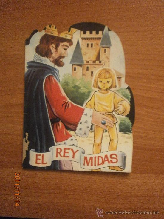 Libros antiguos: CUENTO EL REY MIDAS - COLECCION  TROQUELADOS CLASICOS - Foto 1